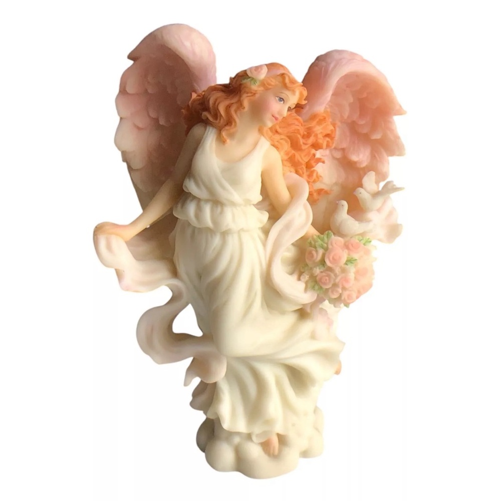 Seraphim Classics Angel Figurine Harmony “Love’s Guardian” Retired (1996)